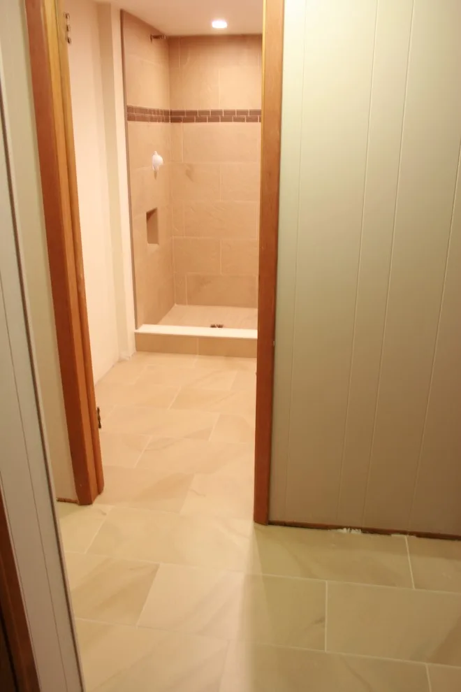 Basement Bathroom Renovation by Fitzgerald Flooring And Construction - Photo 6