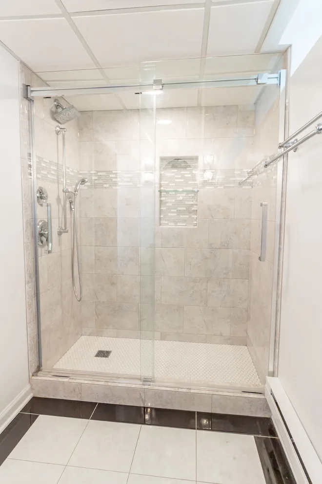 Bathroom Renovation in the Basement by Badger Carpentry, Inc. - Photo 3