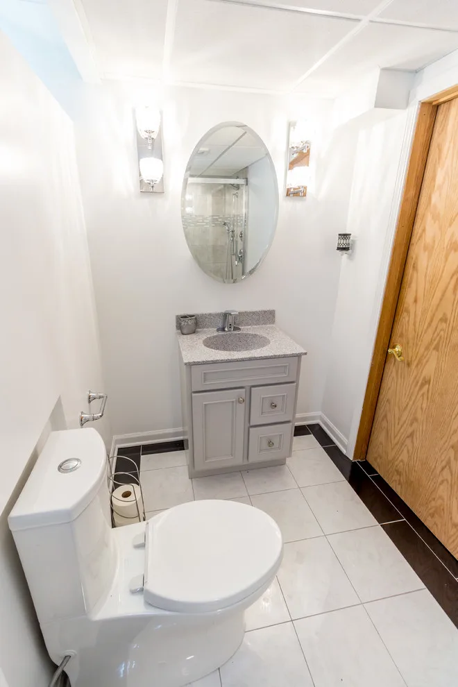 Bathroom Renovation in the Basement by Badger Carpentry, Inc. - Photo 5