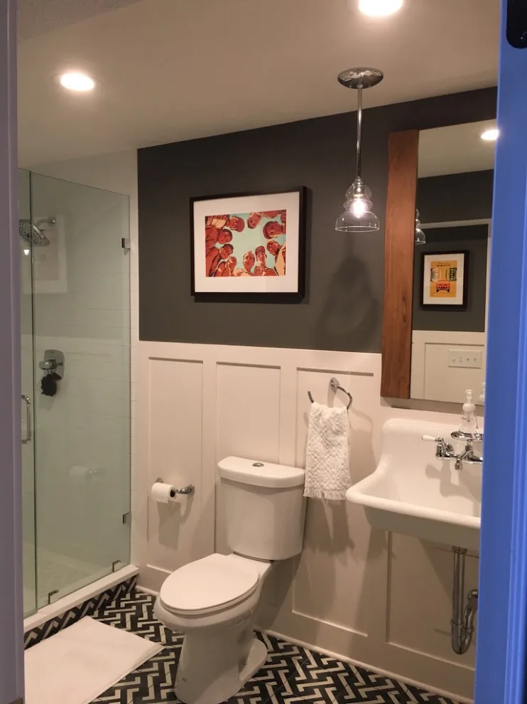 Zionsville, IN Basement Bathroom Renovation by HouseWurks - Photo 4