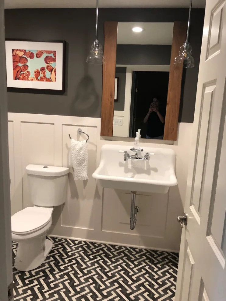 Zionsville, IN Basement Bathroom Renovation by HouseWurks - Photo 2