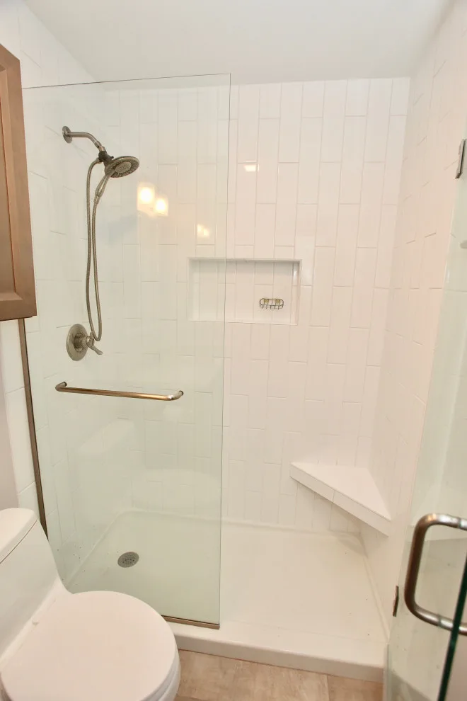 Lower Level Restroom by Booher Remodeling Company - Photo 4