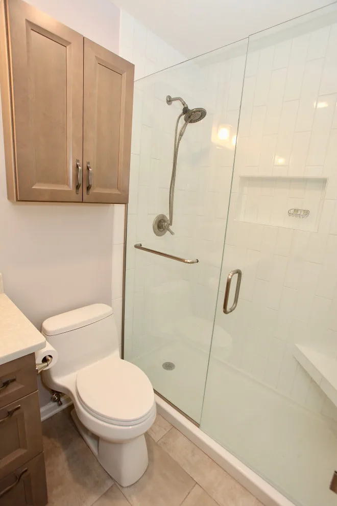 Lower Level Restroom by Booher Remodeling Company - Photo 2