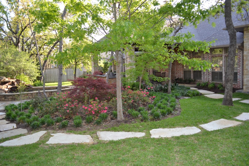 Backyard landscaping by Happy Gardens - Photo 4