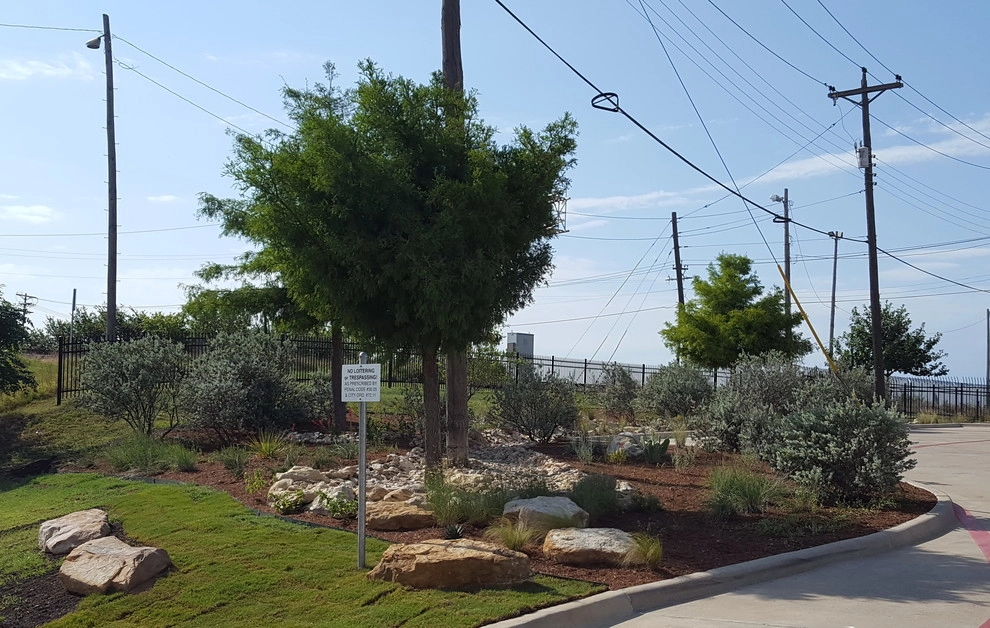 Drought tolerant landscaping with dry creek bed by Happy Gardens - Photo 3