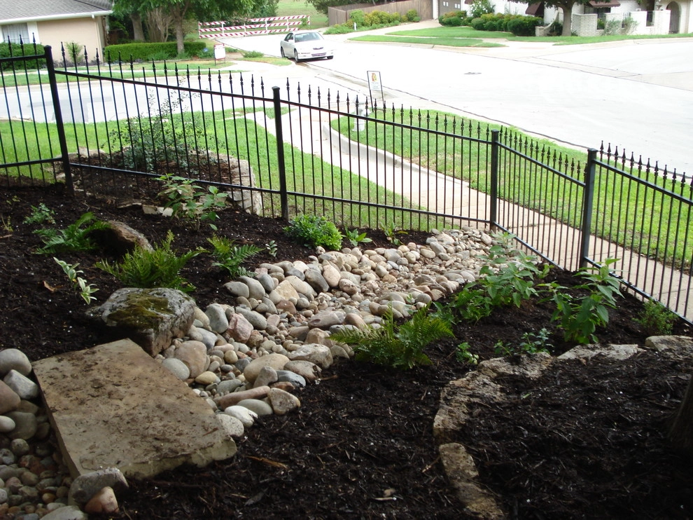 Shade garden with dry creek by Happy Gardens - Photo 2