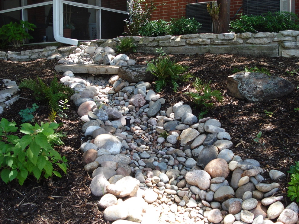 Shade garden with dry creek by Happy Gardens - Photo 3