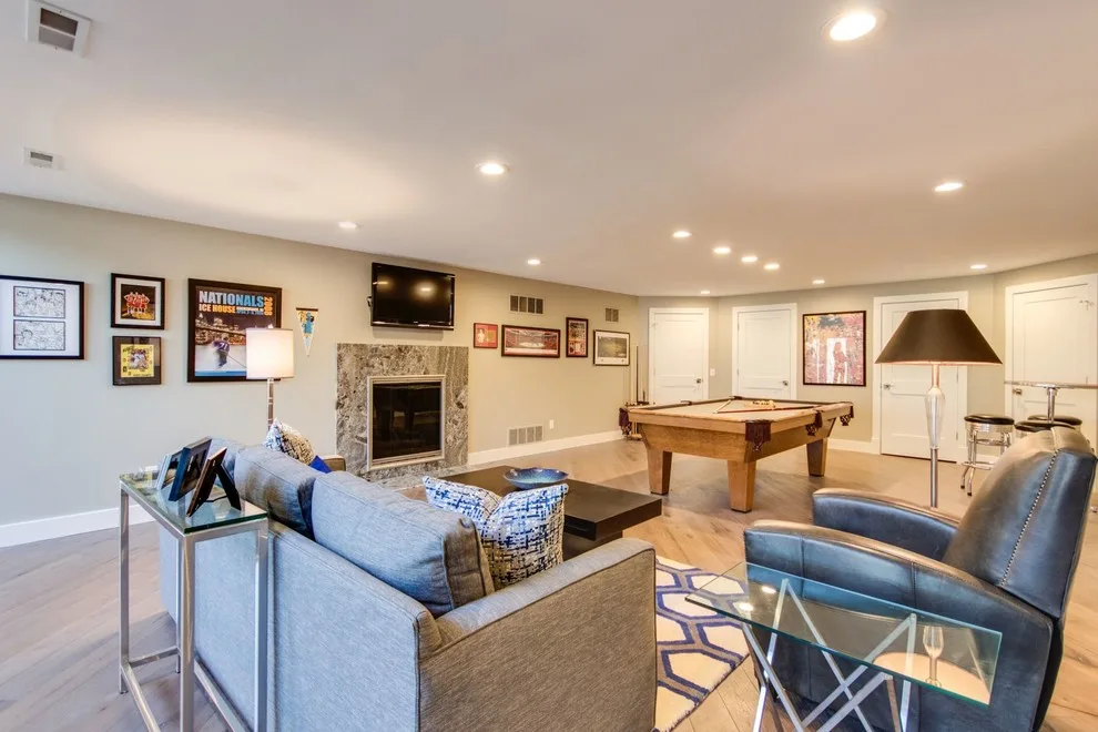 Entertainment Basement by Aleto Construction Group - Photo 9