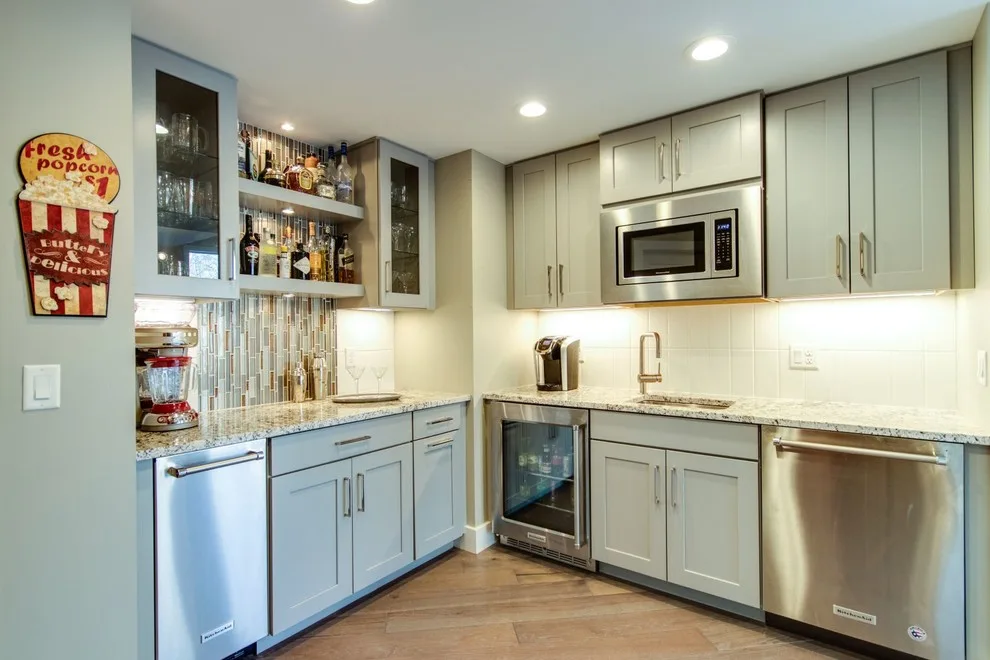 Entertainment Basement by Aleto Construction Group - Photo 10