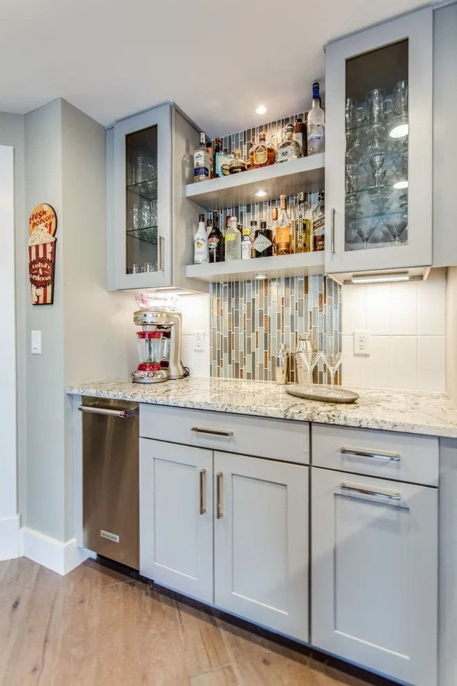 Entertainment Basement by Aleto Construction Group - Photo 3