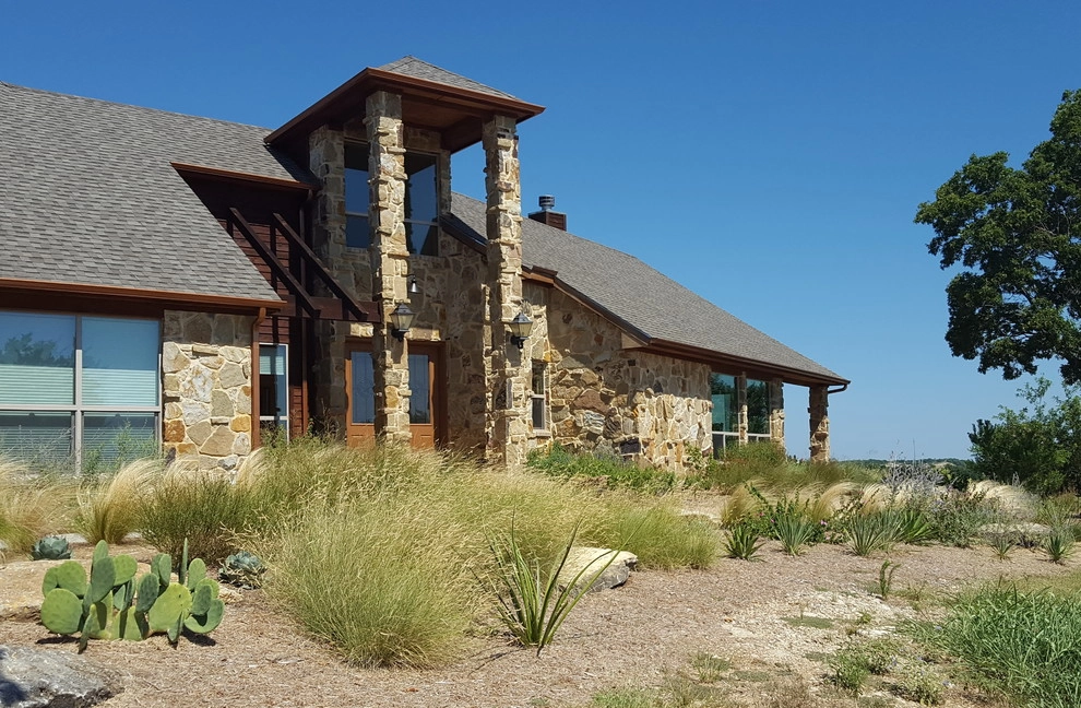 Front yard xeriscape by Happy Gardens - Photo 13