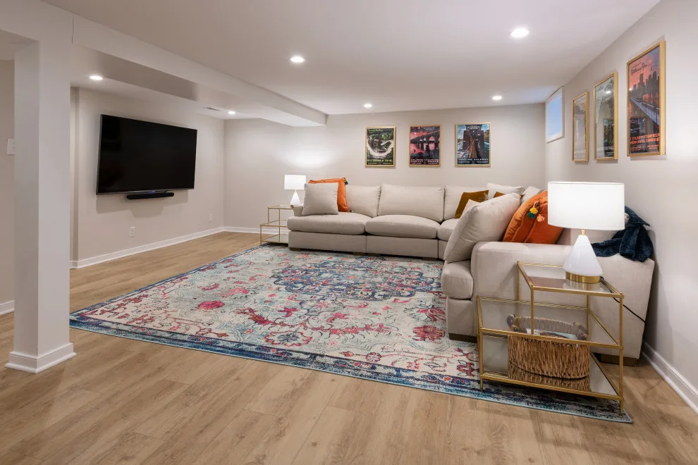 Guest Suite in Basement - Entertainment Zone by Cabinetry & Construction, Inc. - Photo 9