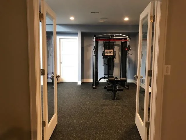 Rochester, MI Basement Gym by Kyle Builders, Inc - Photo 2