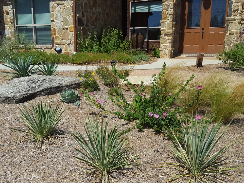 Front yard xeriscape by Happy Gardens - Photo 8