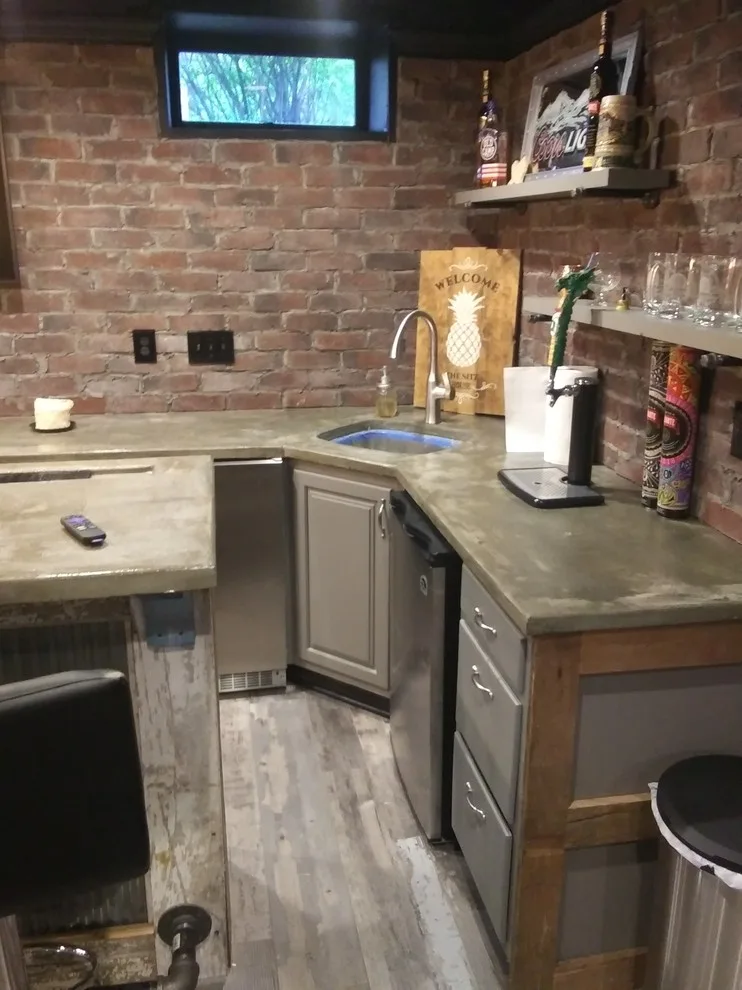 Basement Industrial Aesthetic by Rivermark Builders, LLC - Photo 7