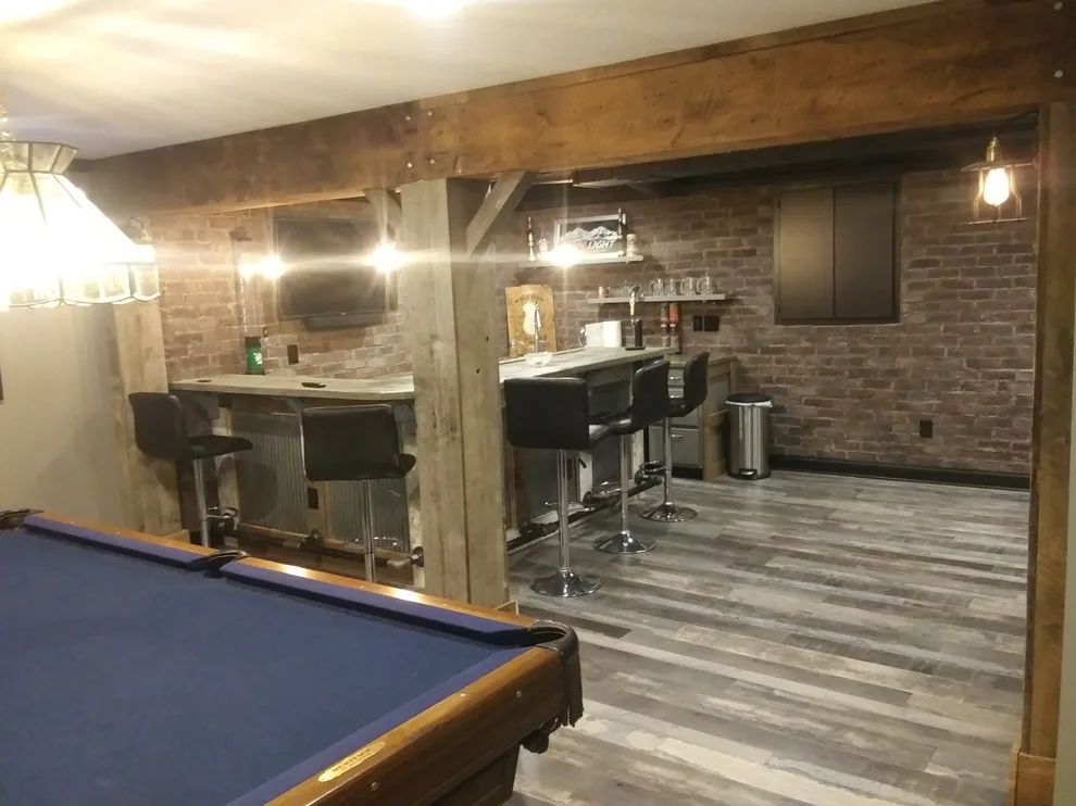 Basement Industrial Aesthetic by Rivermark Builders, LLC - Photo 5