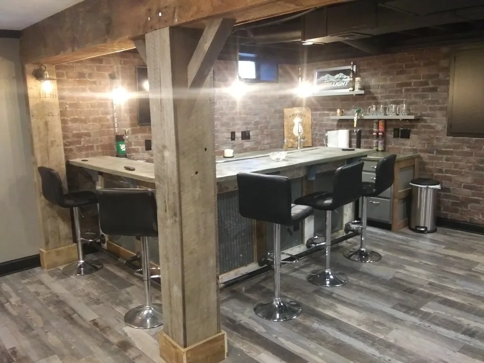 Industrial Basement Renovation by Rivermark Builders, LLC - Photo 7