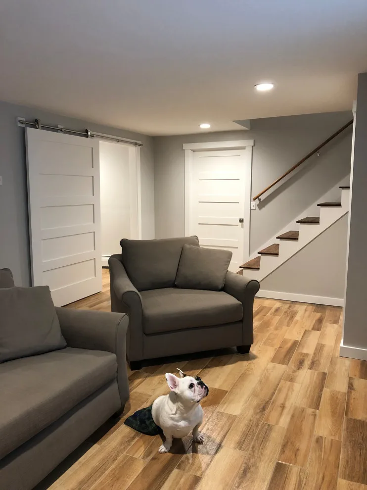 Whiting Basement Renovation by Pine State Builders - Photo 3
