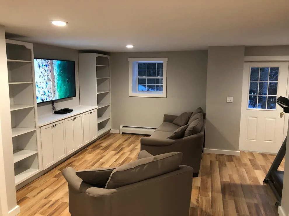 Whiting Basement Renovation by Pine State Builders - Photo 5