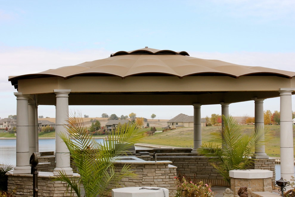 Bennington Stone Outdoor Kitchen by Hardscape Contractors - Photo 2