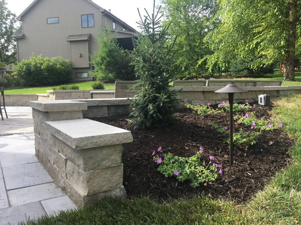 West Omaha Outdoor Living Space & Kitchen by Hardscape Contractors - Photo 13