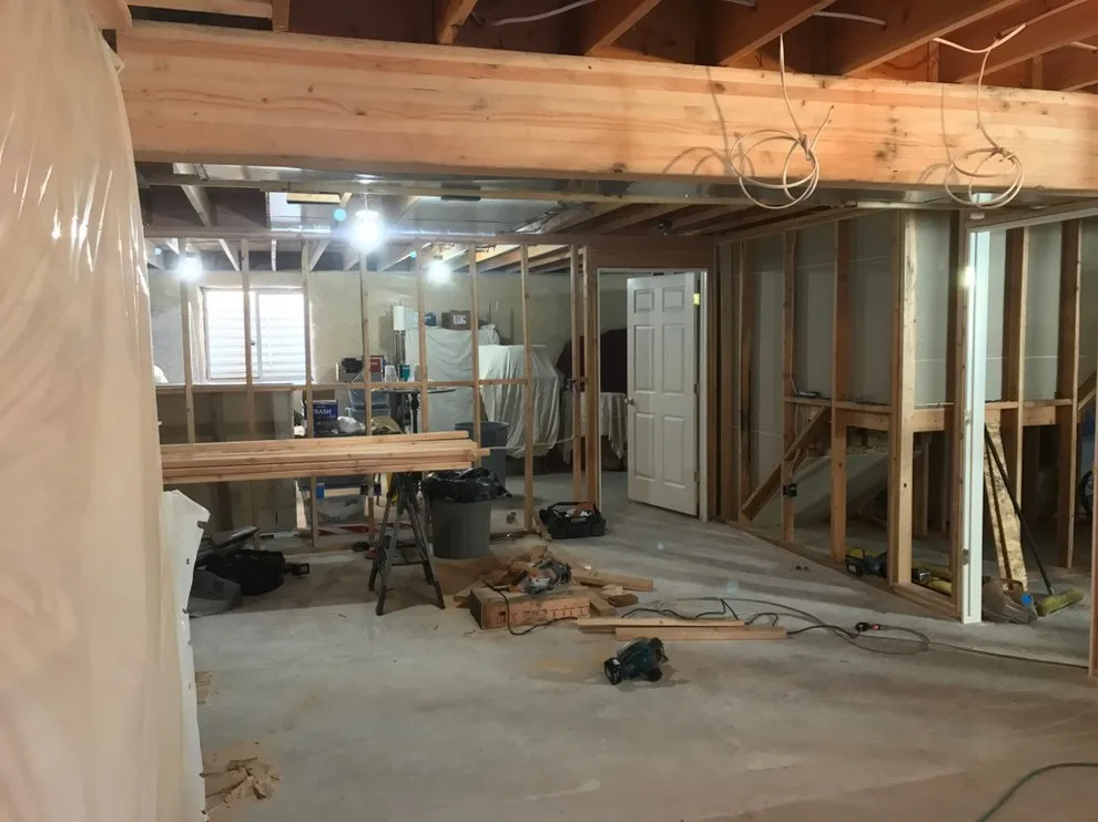 Basement Renovation and Redesign by DC Premier Construction - Photo 4