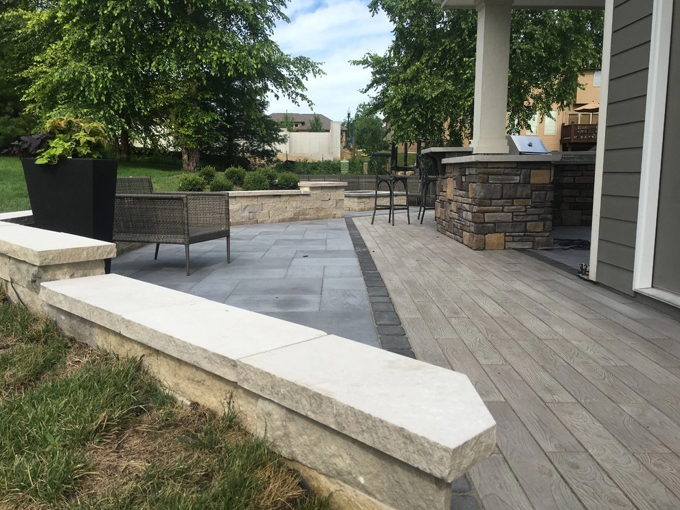 West Omaha Outdoor Living Space & Kitchen by Hardscape Contractors - Photo 6