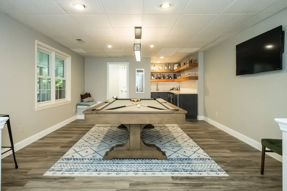 Basement Renovation with Additional Half Bathroom by Lakeside Renovation & Design - Photo 7