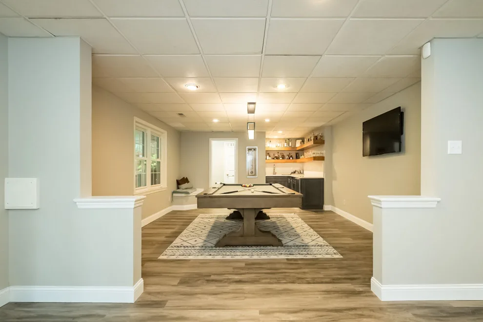 Basement Renovation with Additional Half Bathroom by Lakeside Renovation & Design - Photo 12