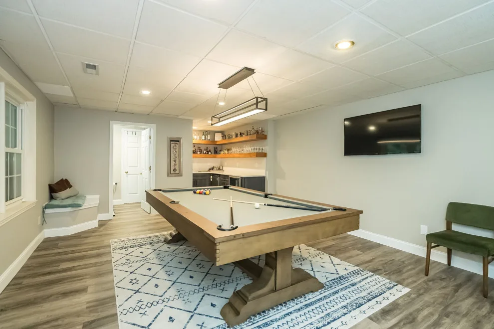 Basement Renovation with Additional Half Bathroom by Lakeside Renovation & Design - Photo 9