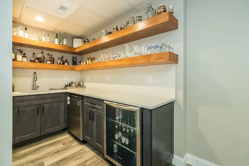 Basement Renovation with Additional Half Bathroom by Lakeside Renovation & Design - Photo 8