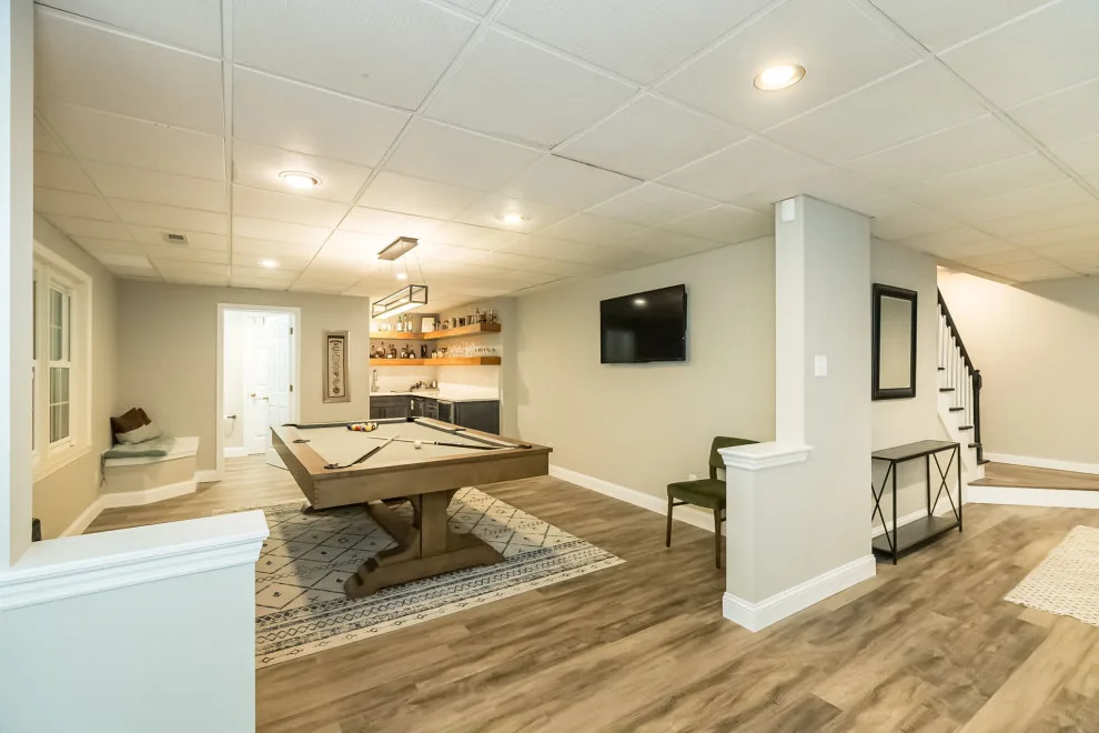 Basement Renovation with Additional Half Bathroom by Lakeside Renovation & Design - Photo 14