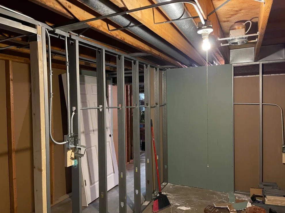 Plainfield, IL Basement Renovation by Mather Construction LLC - Photo 3