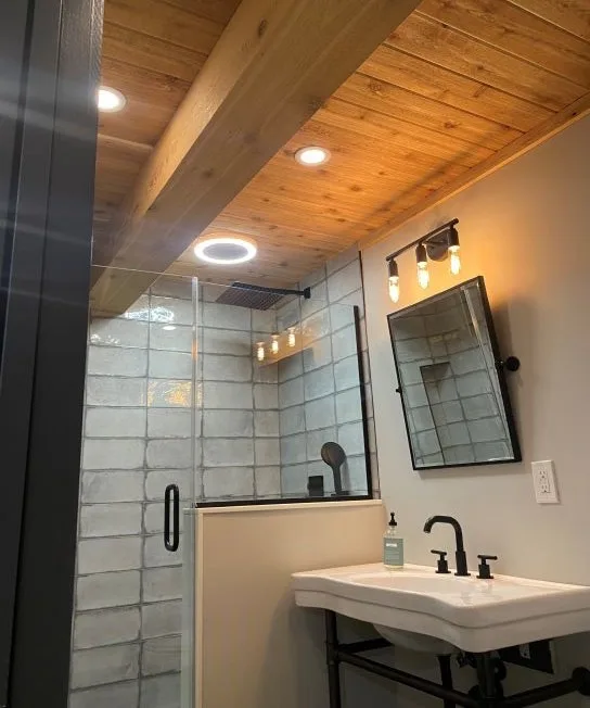 Basement Renovation featuring a bar and game area by Casino Co. Renovations - Photo 3