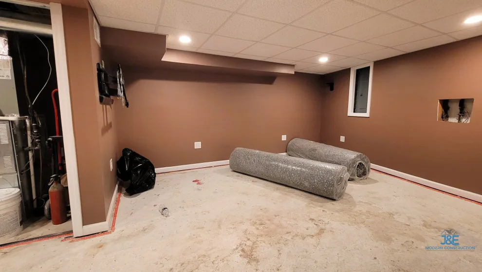 Basement Renovation Project 10 by J&E Modern Construction LLC - Photo 13