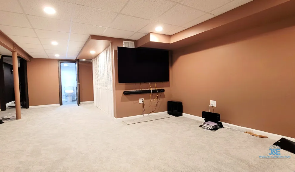 Basement Renovation Project 10 by J&E Modern Construction LLC - Photo 19