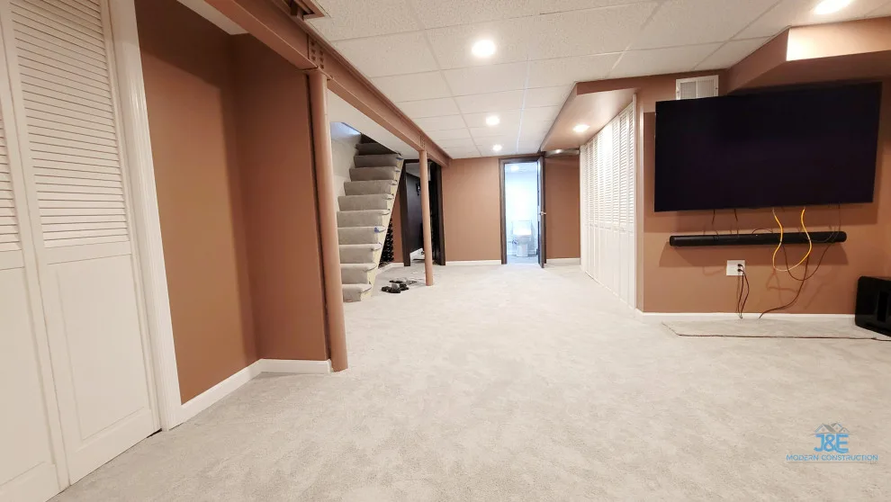 Basement Renovation Project 10 by J&E Modern Construction LLC - Photo 5