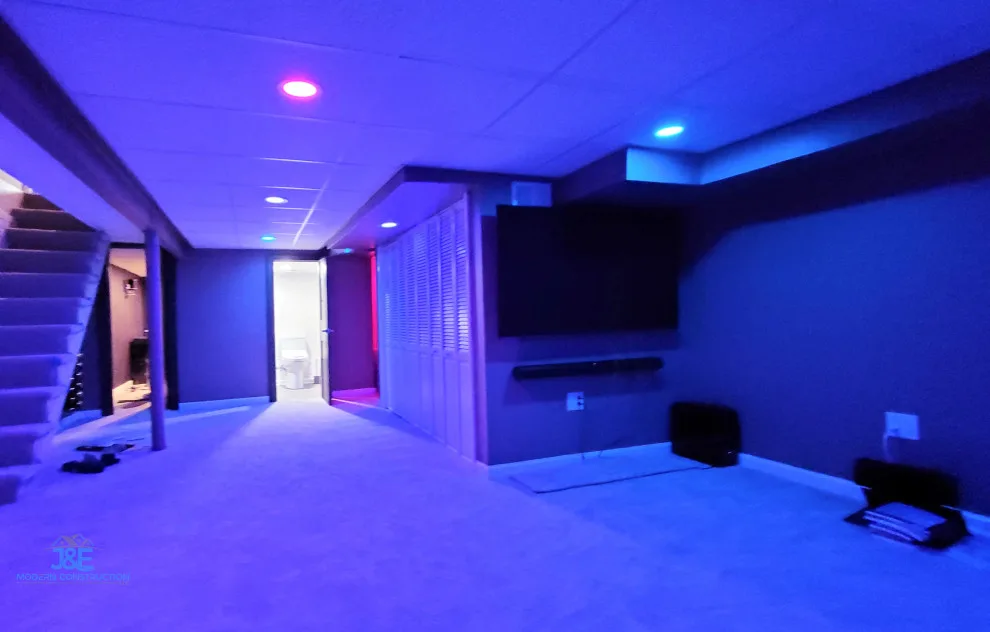 Basement Renovation Project 10 by J&E Modern Construction LLC - Photo 6