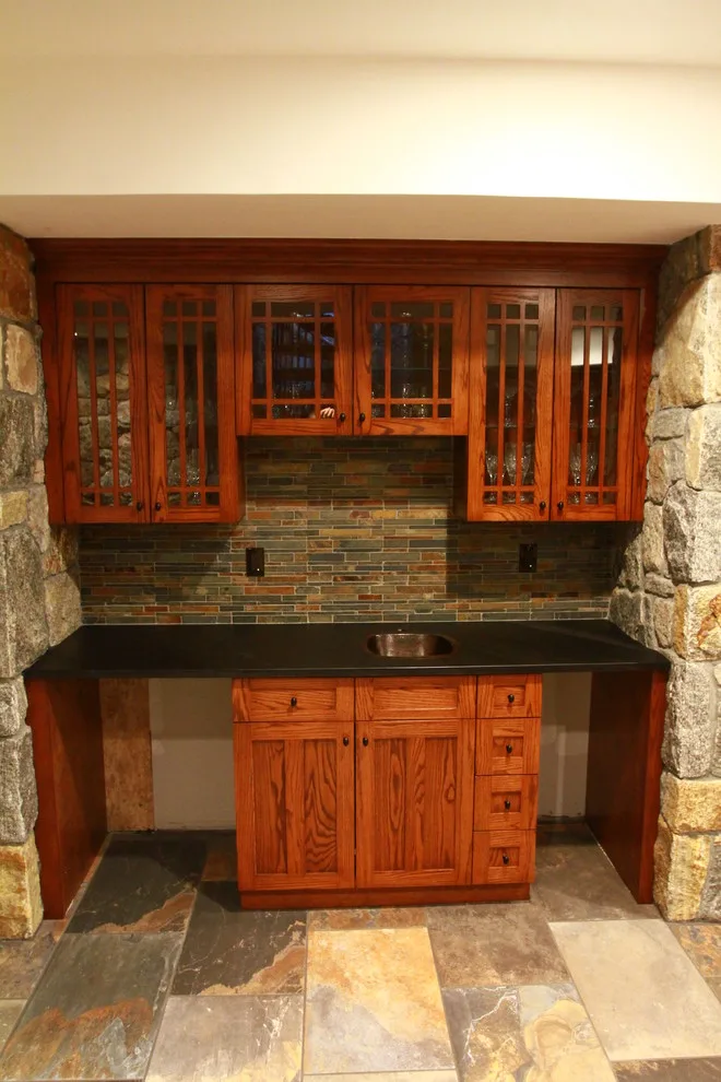Custom Designed Wine Cellar in Basement Renovation by Wiser Home Remodeling INC - Photo 2