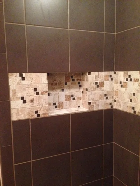 Shower tile for the basement by Home Preservation Specialists Inc - Photo 4