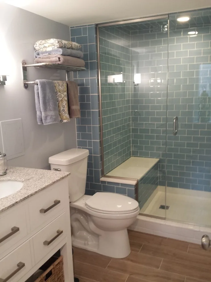 Custom Tiling for Basement Steam Shower by Pro Basement Inc. - Photo 7