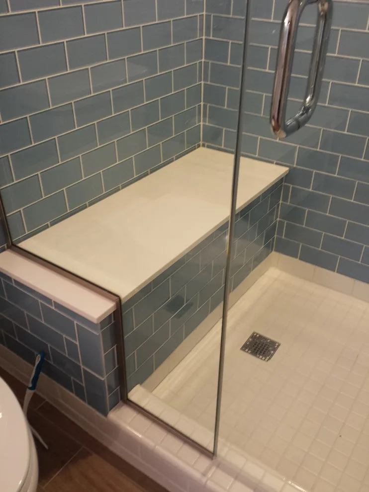 Custom Tiling for Basement Steam Shower by Pro Basement Inc. - Photo 5