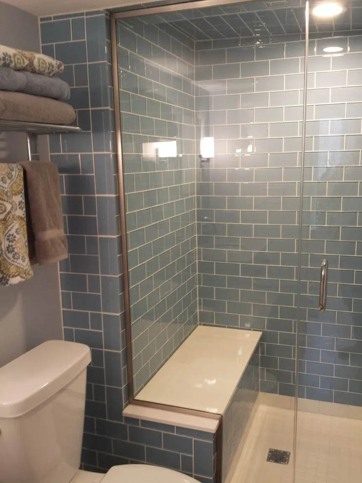 Custom Tiling for Basement Steam Shower by Pro Basement Inc. - Photo 4