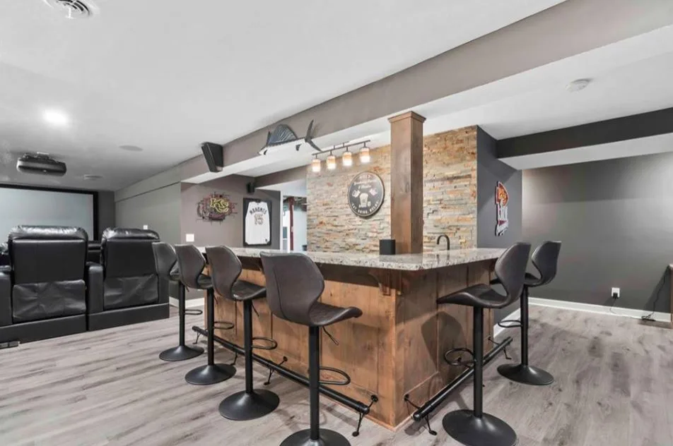 Basement and Theater Renovation by Reliance Construction Group - Photo 3