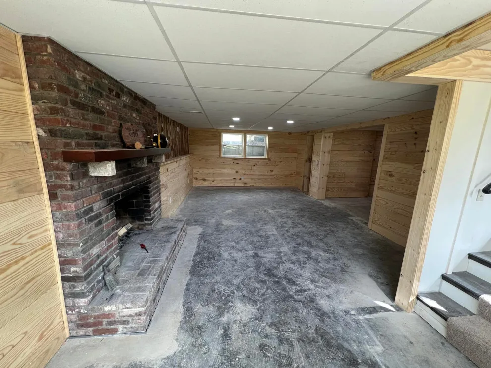 Basement renovation by Unique Contracting & Landscaping, LLC - Photo 8