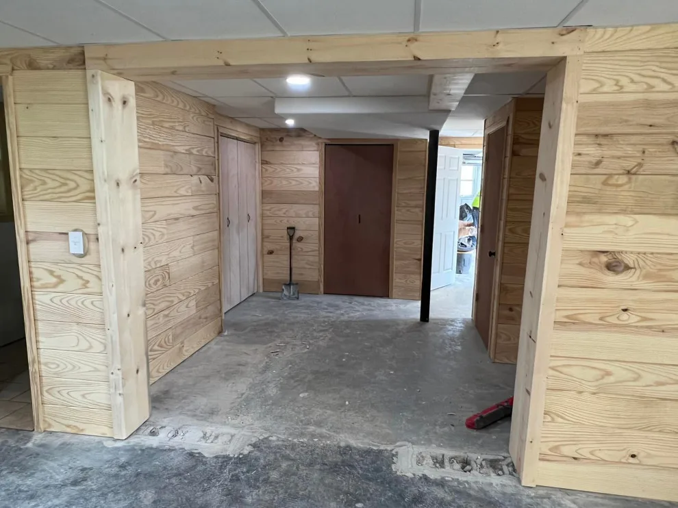 Basement renovation by Unique Contracting & Landscaping, LLC - Photo 4