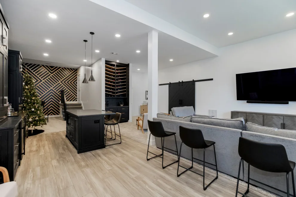 Basement Renovation - Retreat for Adults Only by Martanne Construction - Photo 5
