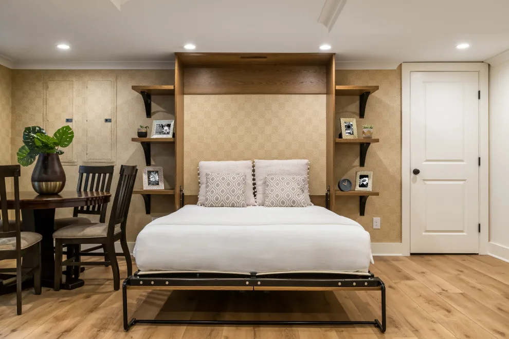 Murphy Bed in the Basement by Innovative Design Build - Photo 17