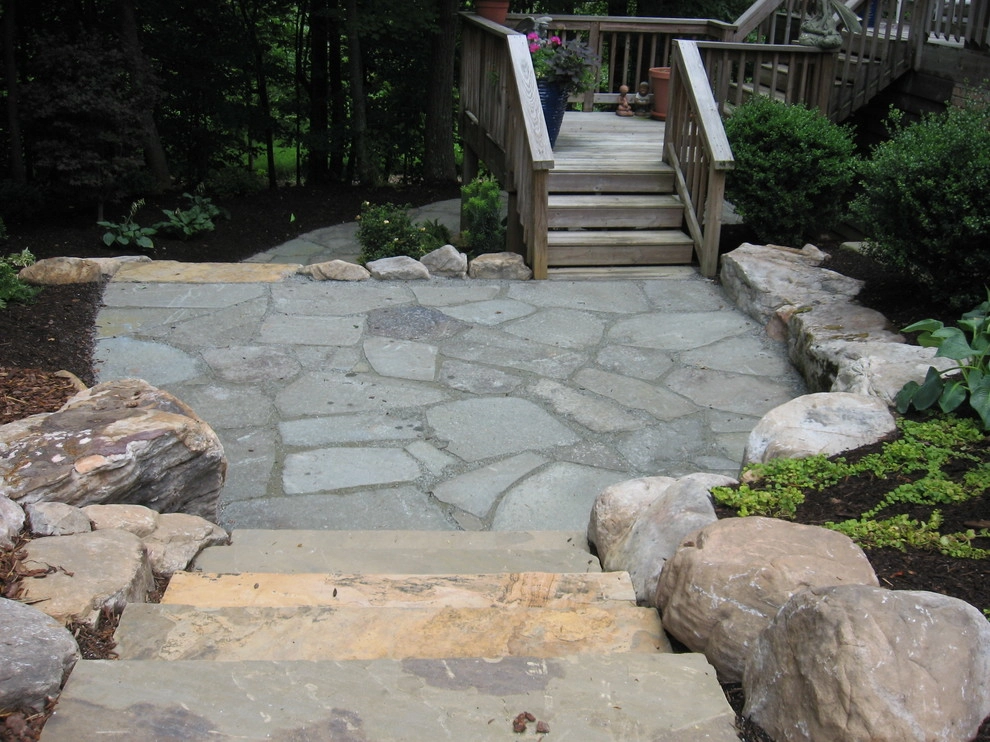 Summerfield Backyard Patio and Plantings by Hawkins Landscape Architecture/TriadGarden - Photo 7