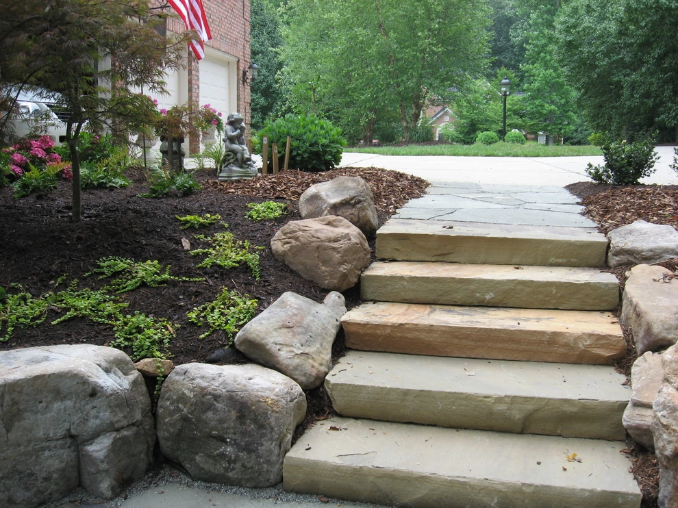 Summerfield Backyard Patio and Plantings by Hawkins Landscape Architecture/TriadGarden - Photo 5